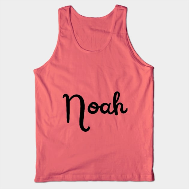 Popular Named Noah Tank Top by Tiny Monarch Designs JA